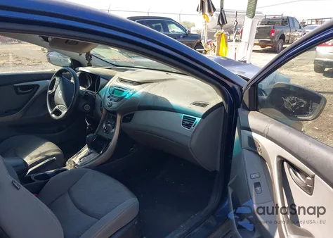 2013 Hyundai Elantra Gs из США, поврежденный, VIN KMHDH6AEXDU003084